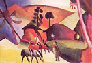 Indians on Horseback - August Macke
