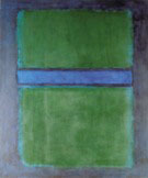Rothko - Untitled 582 Green over Blue - Mark Rothko