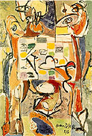 Teacup 1946 - Jackson Pollock reproduction oil painting