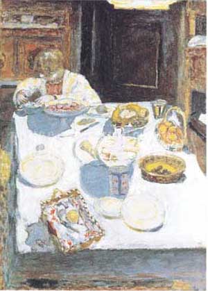 The Table 1925 - Pierre Bonnard reproduction oil painting