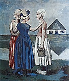 Three Dutch Girls 1905 - Pablo Picasso