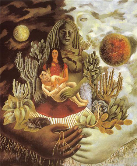 Frida Kahlo - Love Embrace of The Universe 1949