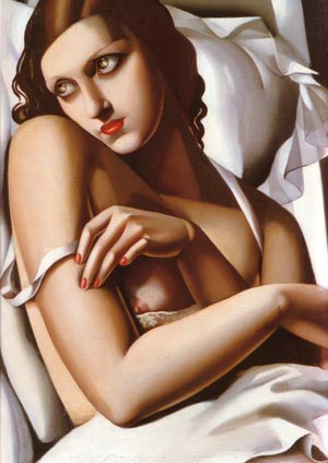 The Convalescent 1932 - Tamara de Lempicka reproduction oil painting