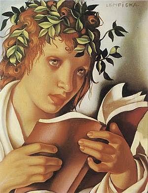 Graziella 1937 - Tamara de Lempicka reproduction oil painting