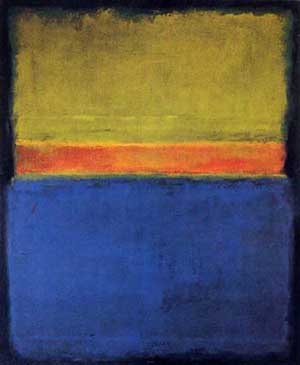 No 2 Blue Red and Green 1953 - Mark Rothko reproduction oil painting