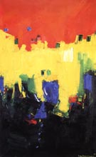 Above Deep Waters, 1959 - Hans Hofmann reproduction oil painting