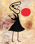 Woman in the Sun 2 - Joan Miro