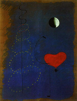 Dancers 1925 - Joan Miro reproduction oil painting