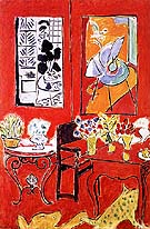 Large Red Interior 1948 - Henri Matisse