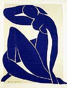 Blue Nude II 1952 - Henri Matisse