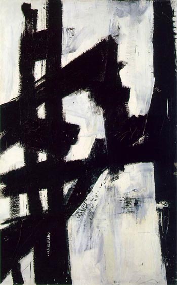 New York 1953 - Franz Kline reproduction oil painting