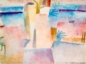 Port of Hammamet - Paul Klee reproduction oil painting