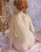 Reflections (Marcelle) 1909 - Frederick Carl Frieseke