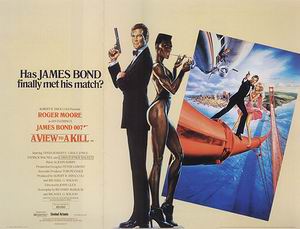 A View To A Kill, 1985 - James-Bond-007-Posters reproduction oil painting