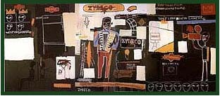 Zydeco - Jean-Michel-Basquiat reproduction oil painting