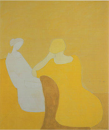 Interlude - Milton Avery reproduction oil painting