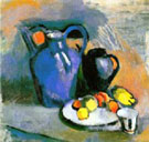 Still Life with Blue Jug - Henri Matisse