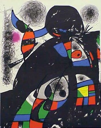 San Lazzaro - Joan Miro reproduction oil painting