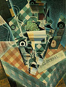 Still Life with Checked Tablecloth 1915 - Juan Gris