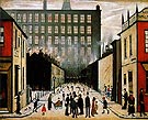 Street Scene Cul de sac 1935 - L-S-Lowry