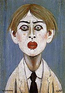 Portrait of a Young Man 1955 - L-S-Lowry