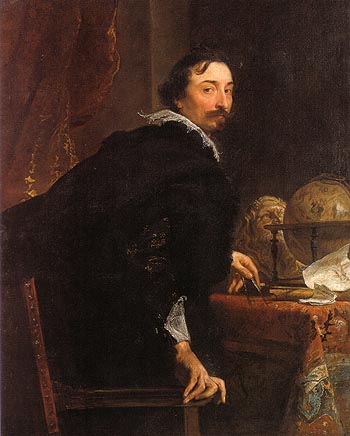 Lucas van Uffele - Van Dyck reproduction oil painting