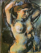 Nude with Upraised Arms 1906 - George Rouault