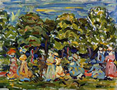 Summer in the Park 1908 - Maurice Prendergast