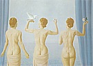 The Lull 1941 - Rene Magritte
