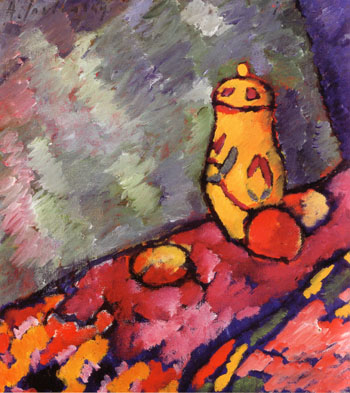 Yellow Jug c1907 - Alexei von Jawlensky reproduction oil painting