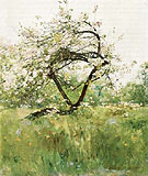 Peach Blossoms Villiers le Bel 1887 - Childe Hassam