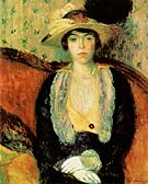 Miss Olga D 1910 - William Glackens