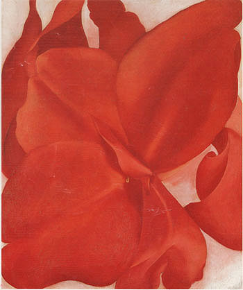 Red Cannas 1927 - Georgia O'Keeffe reproduction oil painting