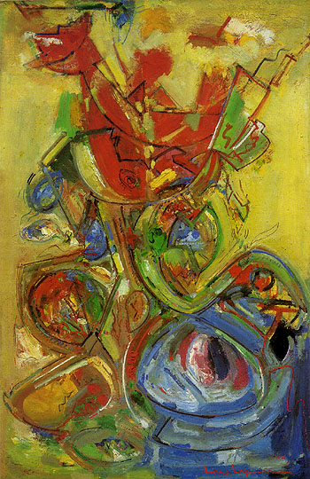 The Resurrection VII 1948 - Hans Hofmann reproduction oil painting