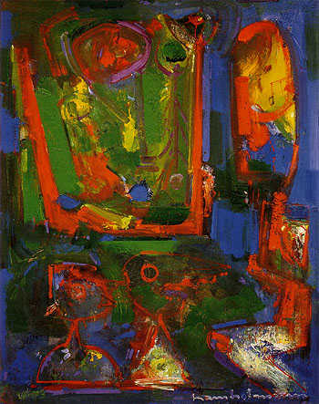 Asklepois 1947 - Hans Hofmann reproduction oil painting