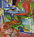 The Wicker Chair Version II 1942 - Hans Hofmann