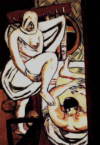 The Bath 1930 - Max Beckmann reproduction oil painting