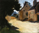 Village Street, Louveciennes c1871 - Pierre Auguste Renoir