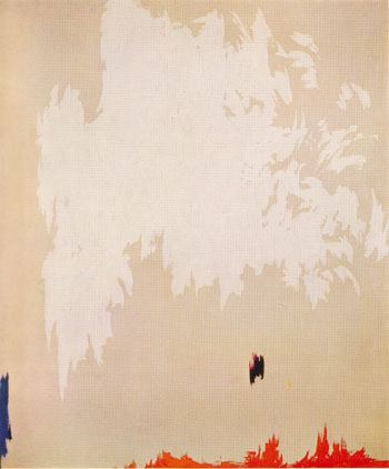 November 1954 - Clyfford Still reproduction oil painting
