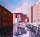 Amoskeag Canal , 1948 - Charles Sheeler