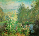 The Corner of the Garden at Montgeron 1876 - Claude Monet