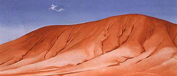 Rad Hills No I New Mexico 1937 - Georgia O'Keeffe reproduction oil painting