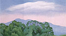 Lake George Mountain to the North 1925 - Georgia O'Keeffe