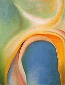 Over Blue 1918 - Georgia O'Keeffe