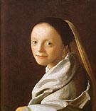 Head of a Girl - Johannes Vermeer