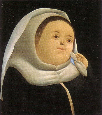 Mother Superior 1966 - Fernando Botero reproduction oil painting