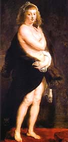 Helena Fourment in a Fur Wrap Het Pelsken 1638 - Peter Paul Rubens
