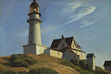 The Lighthouse at Two Lights 1929 - Edward Hopper
