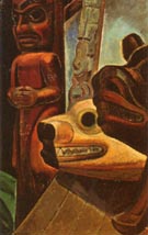 Three Totems 1928 - Emily Carr