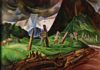 Vanquished 1931 - Emily Carr reproduction oil painting